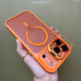 Transparent Magnetic Stand Phone Case